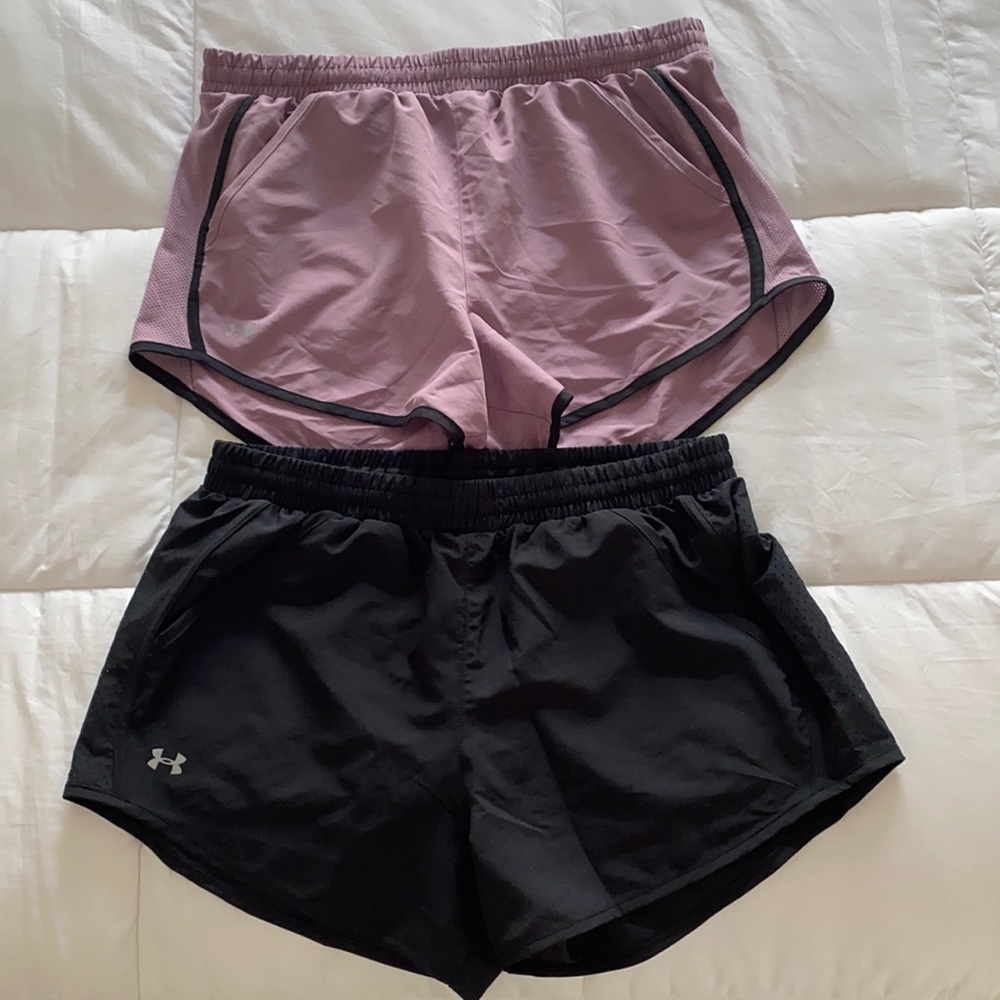 Under armour running shorts